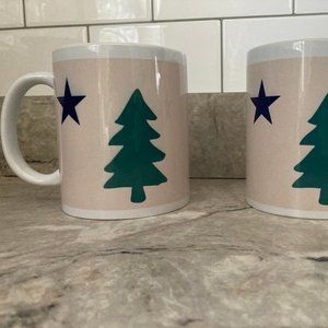 A pair of 1901 Maine Mugs